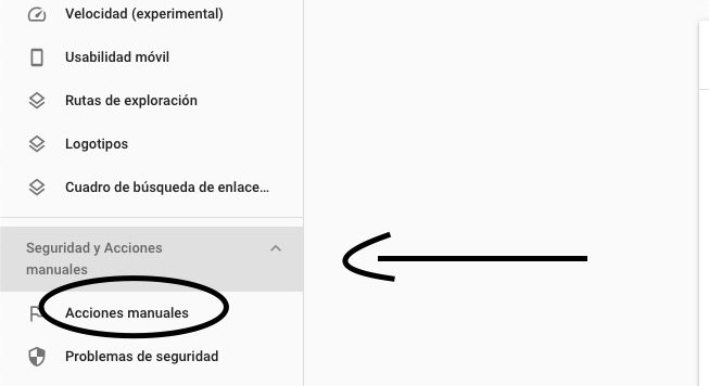 penalizaciones manuales de google